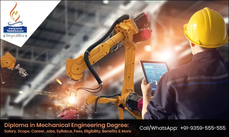 Diploma in Mechanical Engineering Degree Salary Scope Career