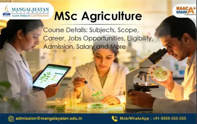 MSc Agriculture full form