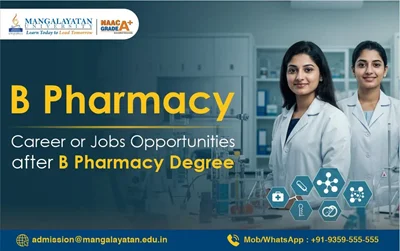 Jobs Opportunities after B Pharmacy