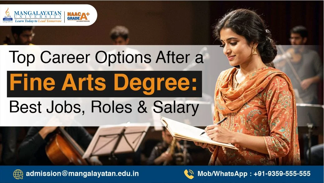 Career options after Fine Arts degree