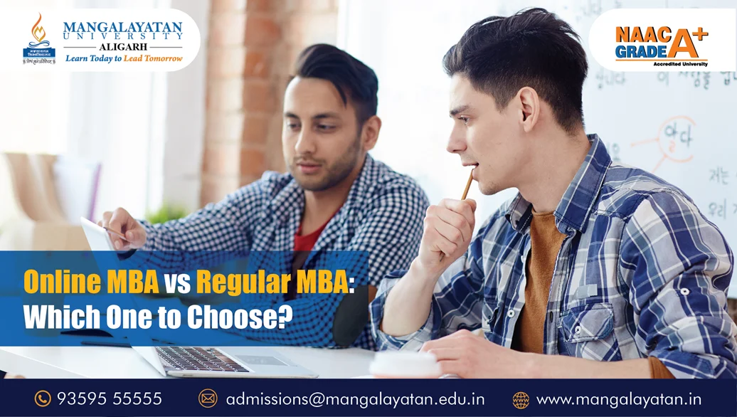 Online  vs Regular vs Distance MBA