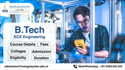 btech ece course details