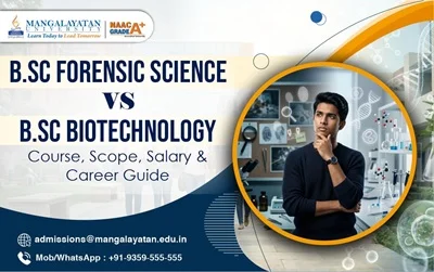 BSc Forensic Science vs Biotechnology