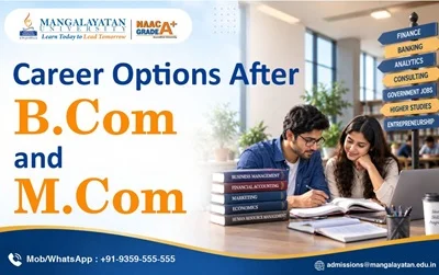 Career Options After BCom and MCom: