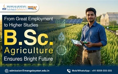 BSc Agriculture course admission
