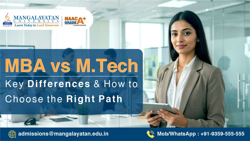 MBA vs MTech