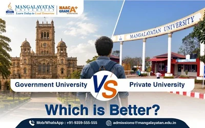 Government vs Private University in India