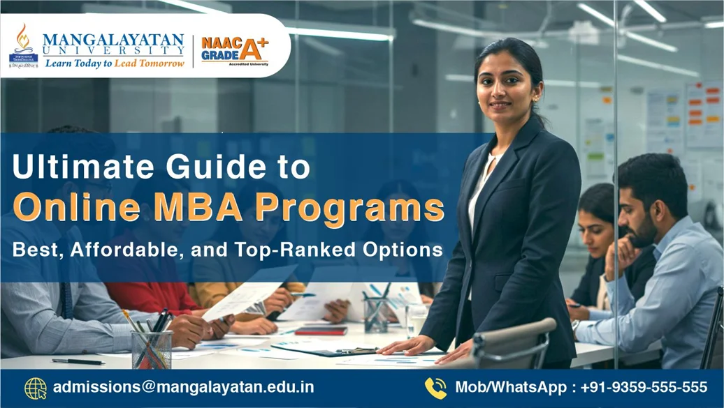 online MBA programs in India
