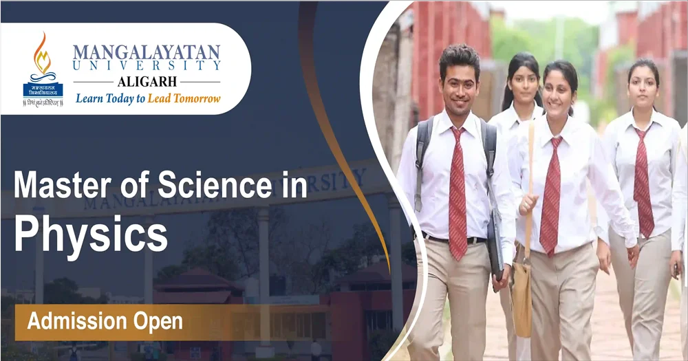Master of Science in Physics Admission