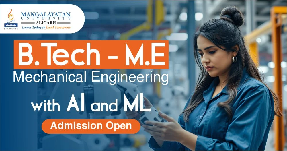 BTech ME in AI and ML Admission