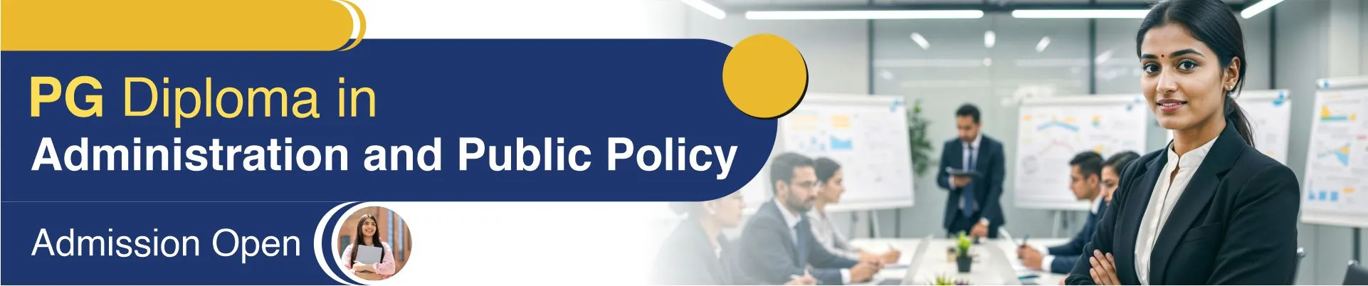 Online PG Diploma in Administration and Public Policy Course