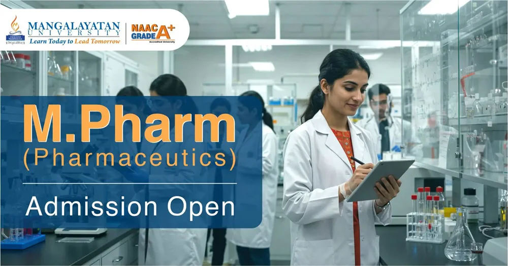 M.Pharm Pharmaceutics Admission