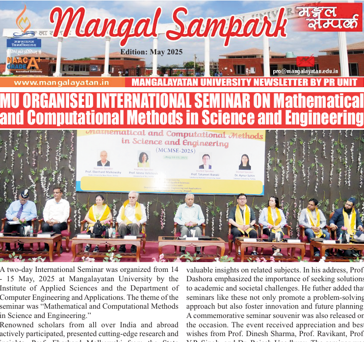Newsletter May 2025