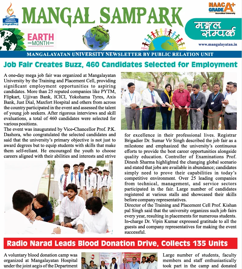 Newsletter April 2026