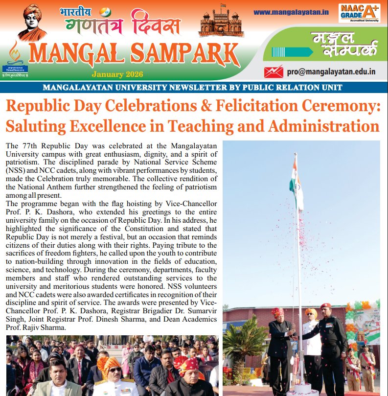 Newsletter January 2026